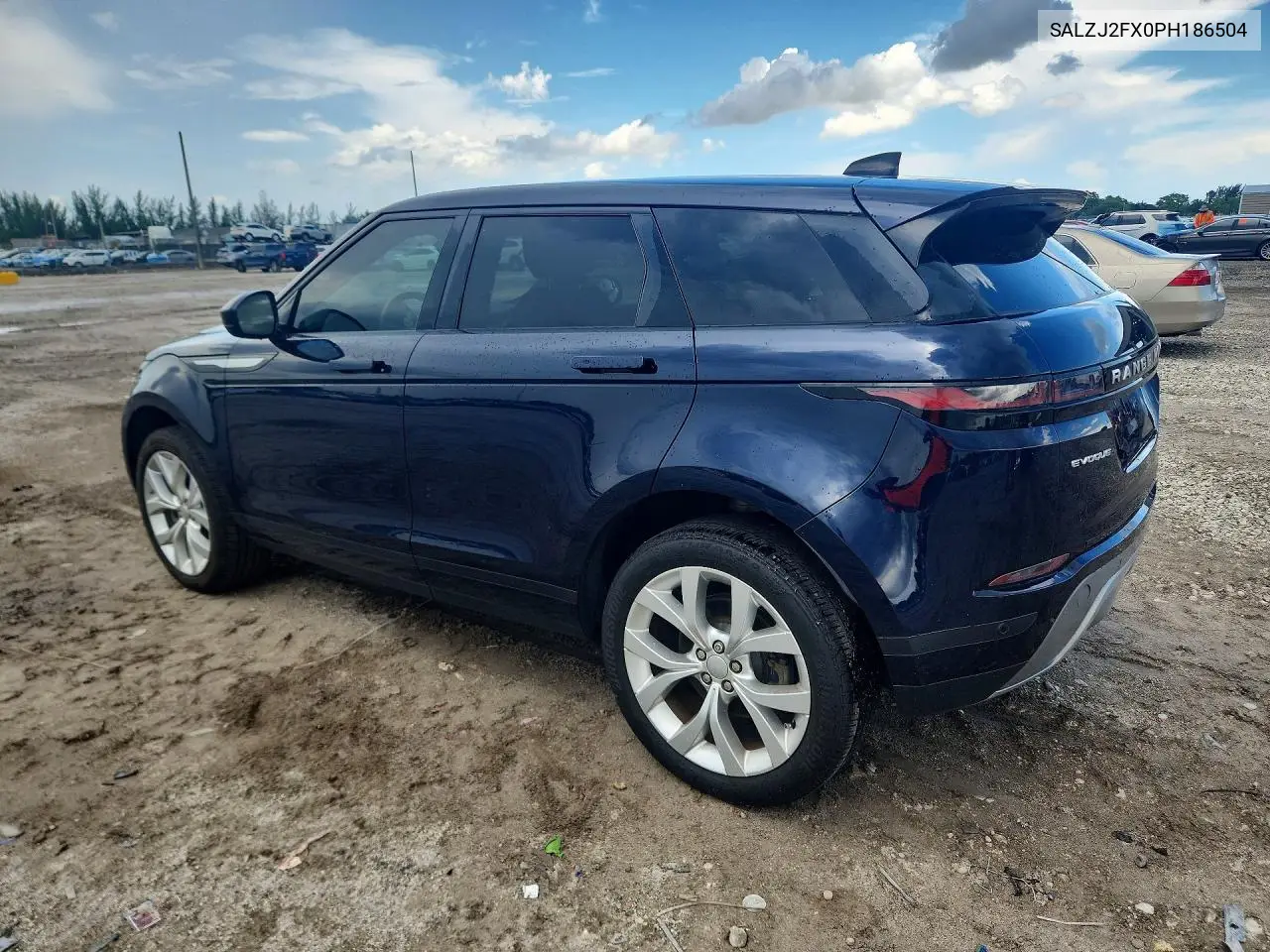 2023 Land Rover Range Rover Evoque S VIN: SALZJ2FX0PH186504 Lot: 60118956