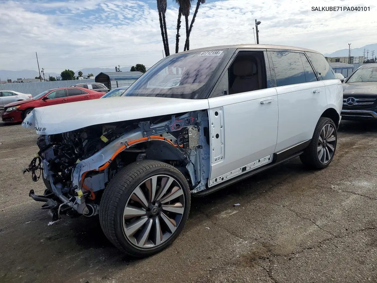 2023 Land Rover Range Rover First Edition VIN: SALKUBE71PA040101 Lot: 61712156