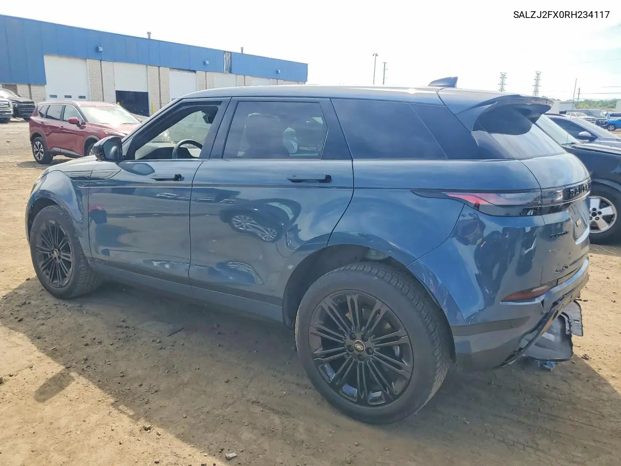 2024 Land Rover Range Rover Evoque S VIN: SALZJ2FX0RH234117 Lot: 55969786