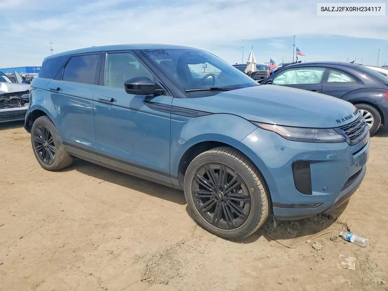 2024 Land Rover Range Rover Evoque S VIN: SALZJ2FX0RH234117 Lot: 55969786