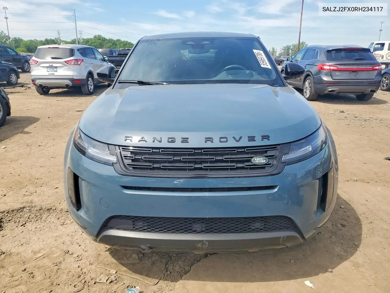 2024 Land Rover Range Rover Evoque S VIN: SALZJ2FX0RH234117 Lot: 55969786