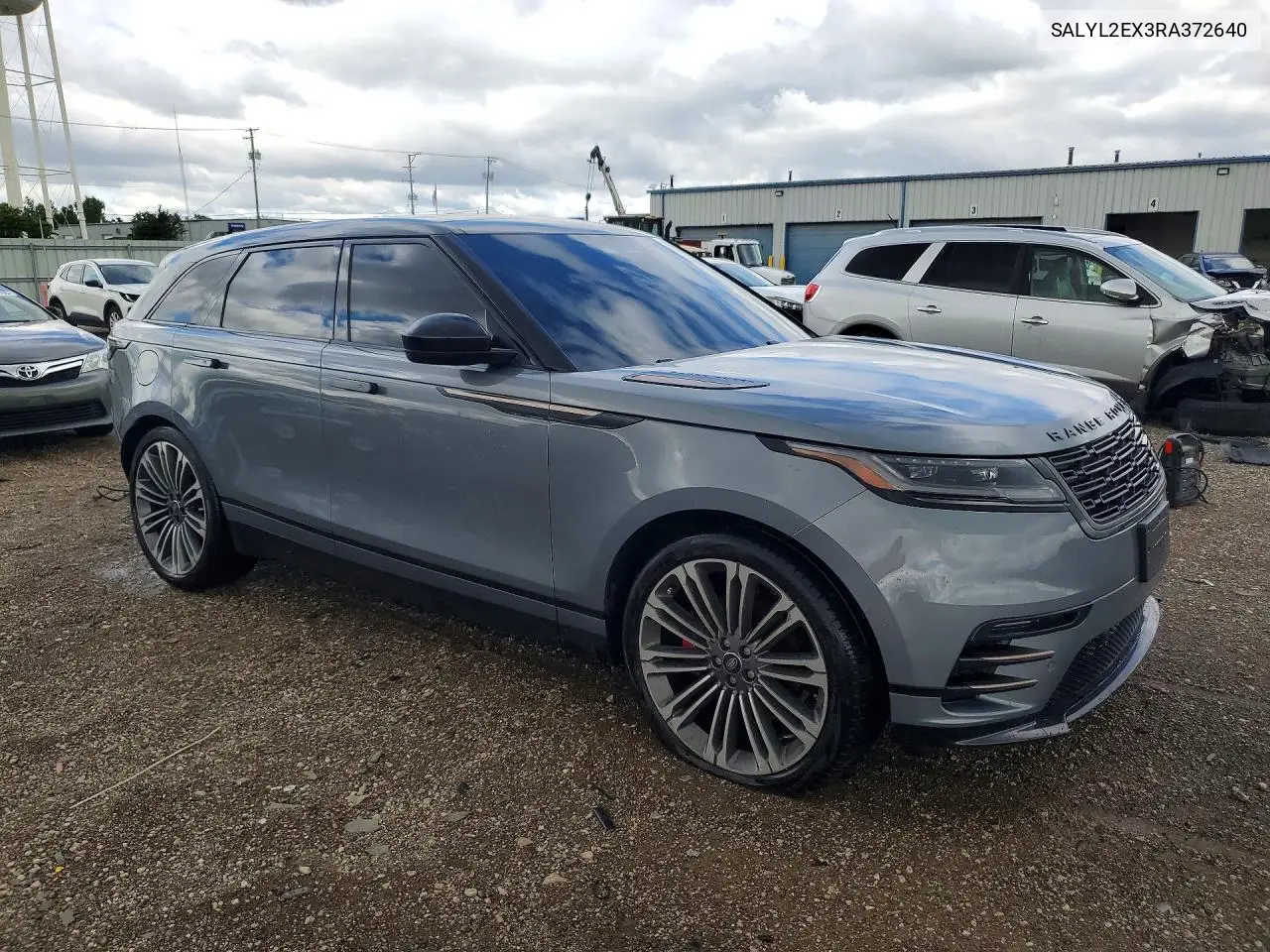 2024 Land Rover Range Rover Velar Dynamic Se VIN: SALYL2EX3RA372640 Lot: 56660686