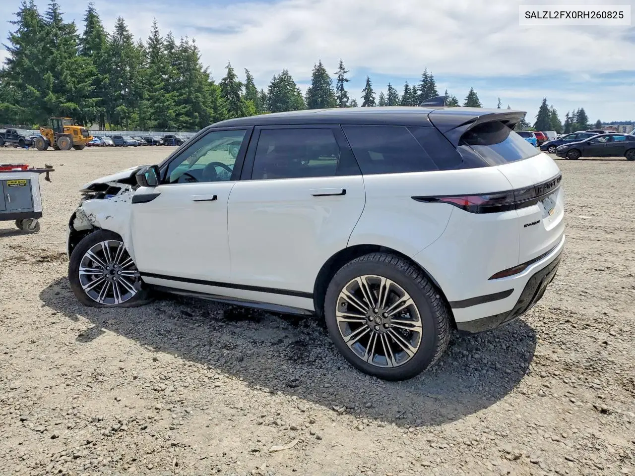 2024 Land Rover Range Rover Evoque Dynamic Se VIN: SALZL2FX0RH260825 Lot: 57073616
