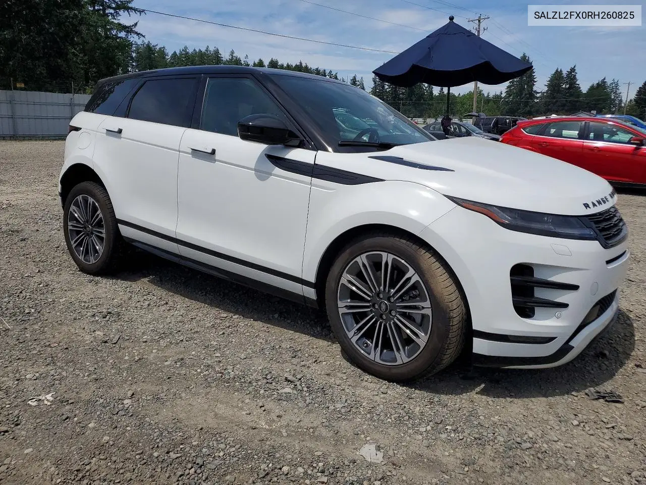 2024 Land Rover Range Rover Evoque Dynamic Se VIN: SALZL2FX0RH260825 Lot: 57073616