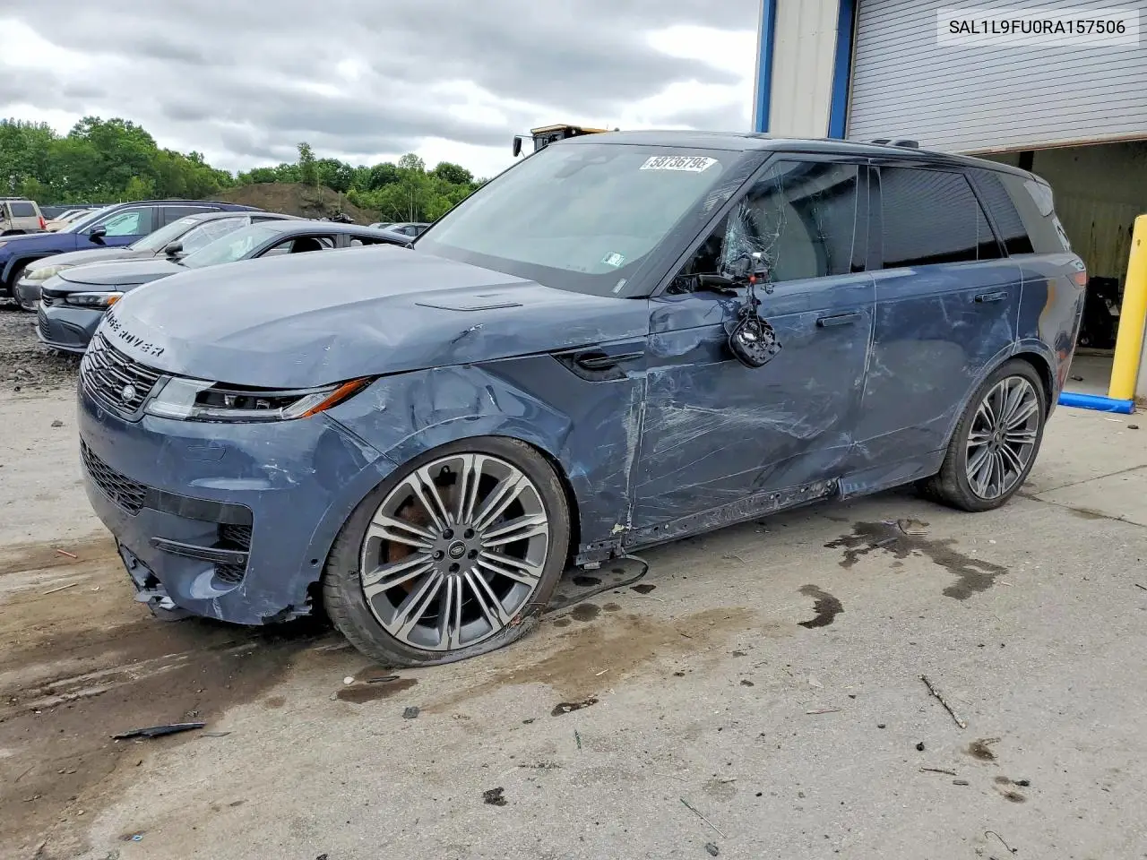 2024 Land Rover Range Rover Sport Dynamic Se VIN: SAL1L9FU0RA157506 Lot: 58736796