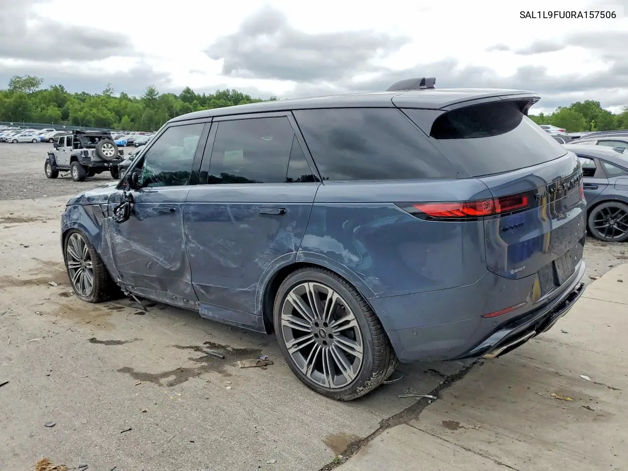 2024 Land Rover Range Rover Sport Dynamic Se VIN: SAL1L9FU0RA157506 Lot: 58736796