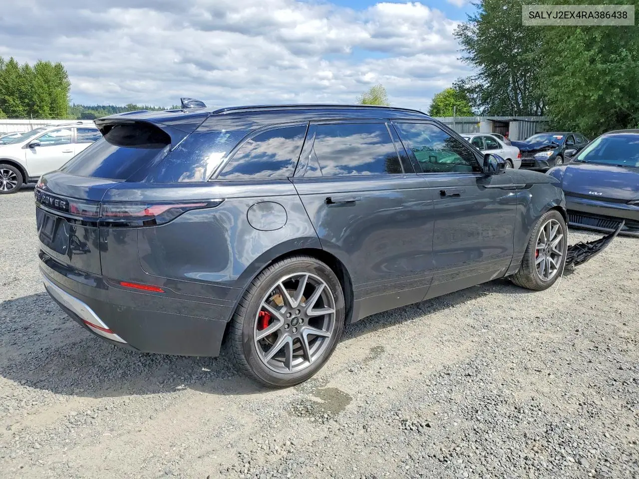 2024 Land Rover Range Rover Velar S VIN: SALYJ2EX4RA386438 Lot: 59743456