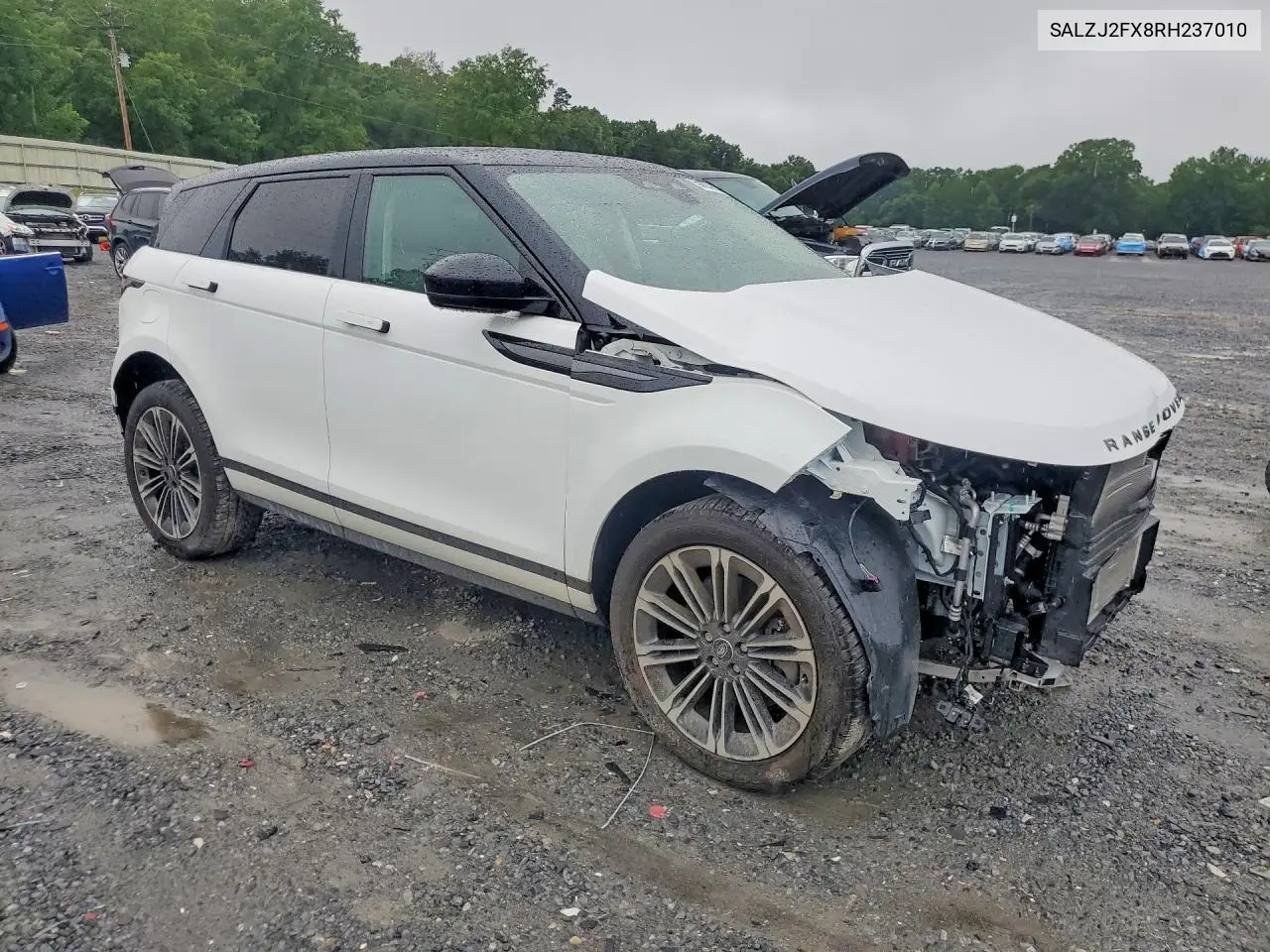 2024 Land Rover Range Rover Evoque S VIN: SALZJ2FX8RH237010 Lot: 59837236
