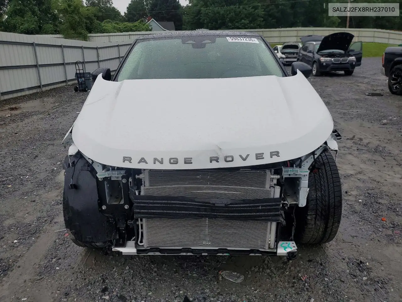 2024 Land Rover Range Rover Evoque S VIN: SALZJ2FX8RH237010 Lot: 59837236
