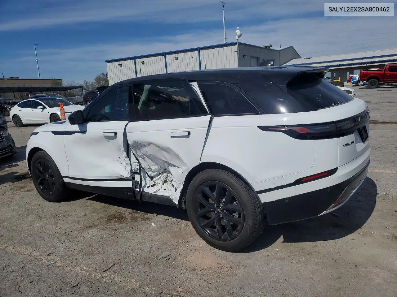 2025 Land Rover Range Rover Velar Dynamic Se VIN: SALYL2EX2SA800462 Lot: 54892616
