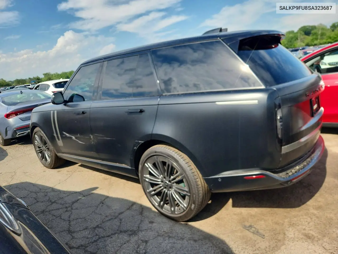2025 Land Rover Range Rover Se VIN: SALKP9FU8SA323687 Lot: 57001586