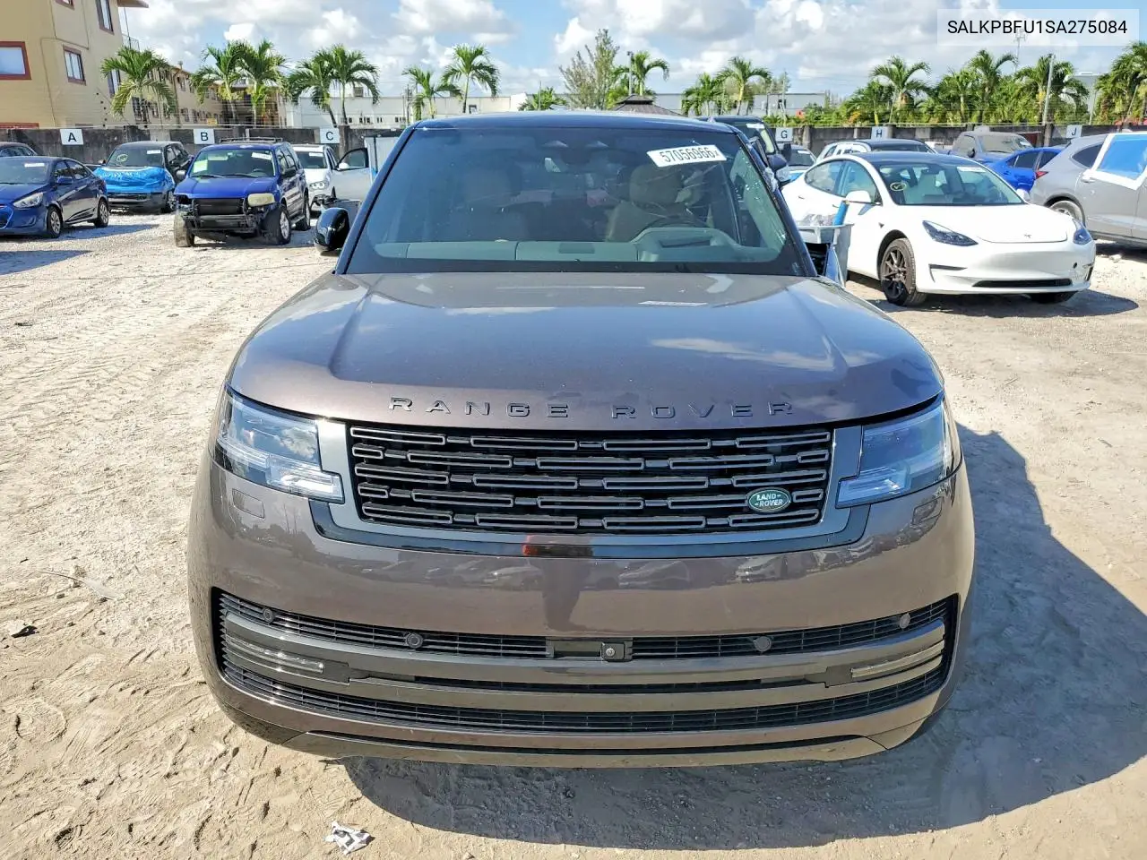 2025 Land Rover Range Rover Se VIN: SALKPBFU1SA275084 Lot: 57056966