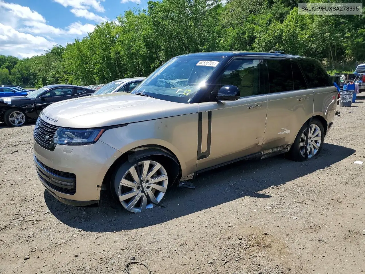 2025 Land Rover Range Rover Se VIN: SALKP9FUXSA278395 Lot: 57835726