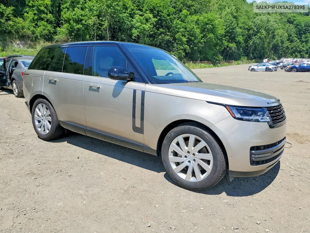 2025 Land Rover Range Rover Se VIN: SALKP9FUXSA278395 Lot: 57835726