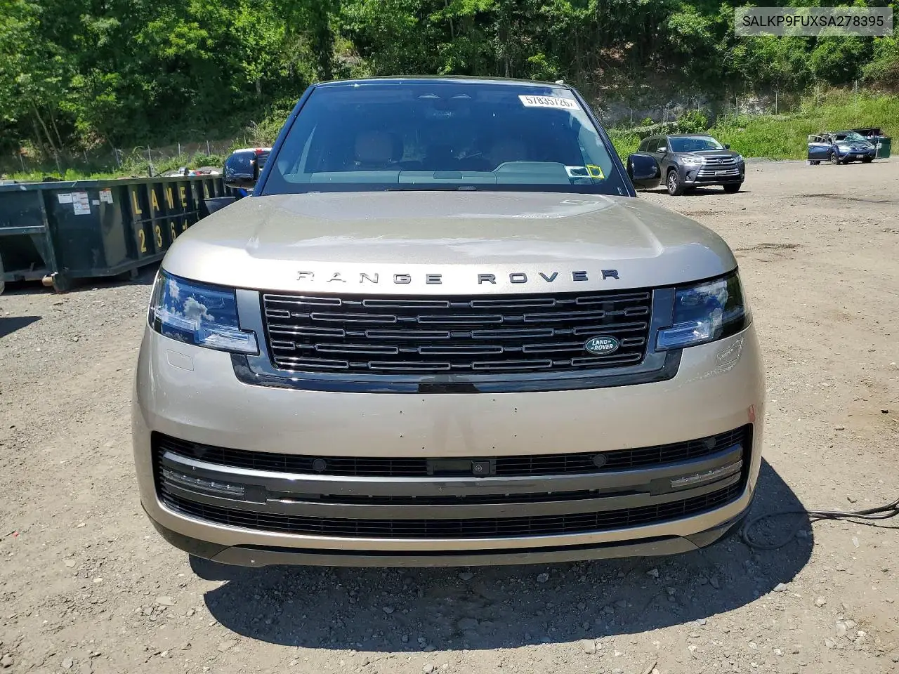 2025 Land Rover Range Rover Se VIN: SALKP9FUXSA278395 Lot: 57835726