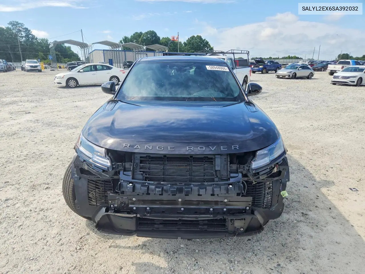 2025 Land Rover Range Rover Velar Dynamic Se VIN: SALYL2EX6SA392032 Lot: 58948066