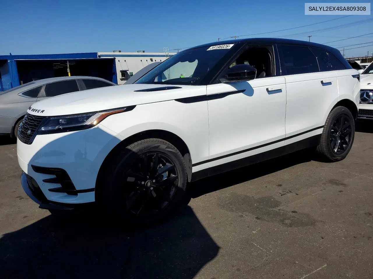 2025 Land Rover Range Rover Velar Dynamic Se VIN: SALYL2EX4SA809308 Lot: 59196026