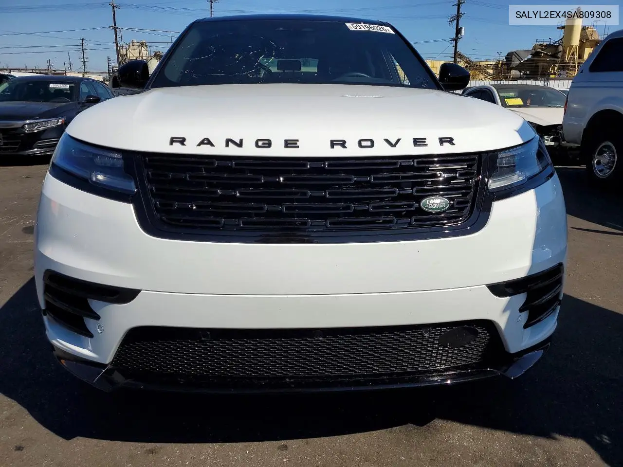 2025 Land Rover Range Rover Velar Dynamic Se VIN: SALYL2EX4SA809308 Lot: 59196026