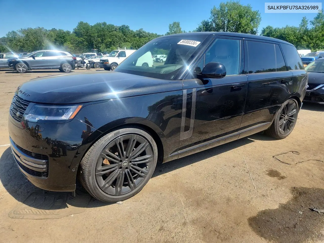 2025 Land Rover Range Rover Se VIN: SALKPBFU7SA326989 Lot: 59300336