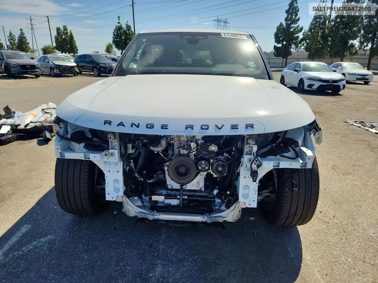 2025 Land Rover Range Rover Sport Se VIN: SAL1P9EU2SA472500 Lot: 61549656
