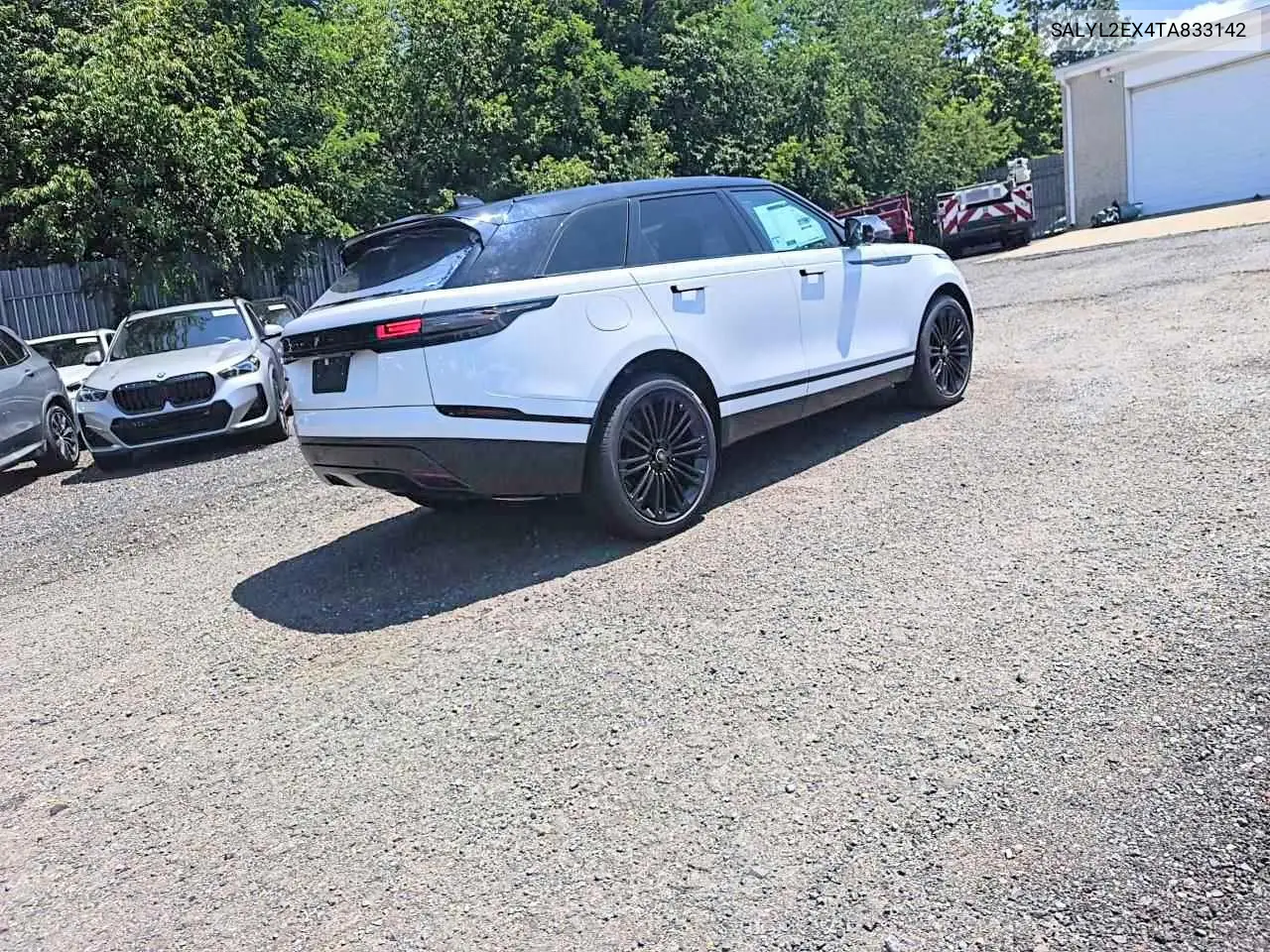 2026 Land Rover Range Rover Velar Dynamic Se VIN: SALYL2EX4TA833142 Lot: 55638046