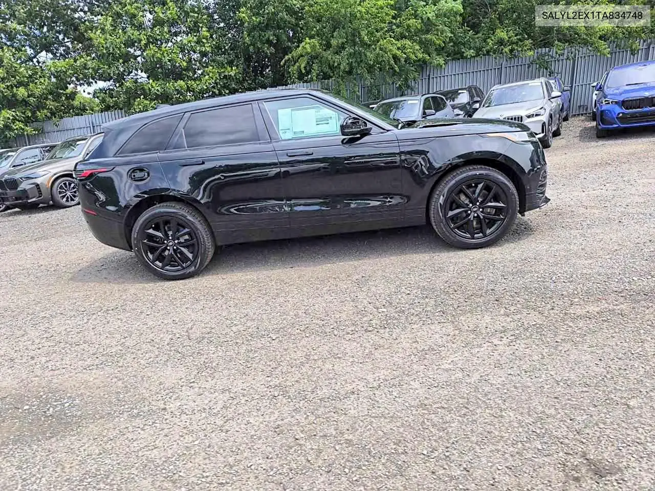 2026 Land Rover Range Rover Velar Dynamic Se VIN: SALYL2EX1TA834748 Lot: 55638096