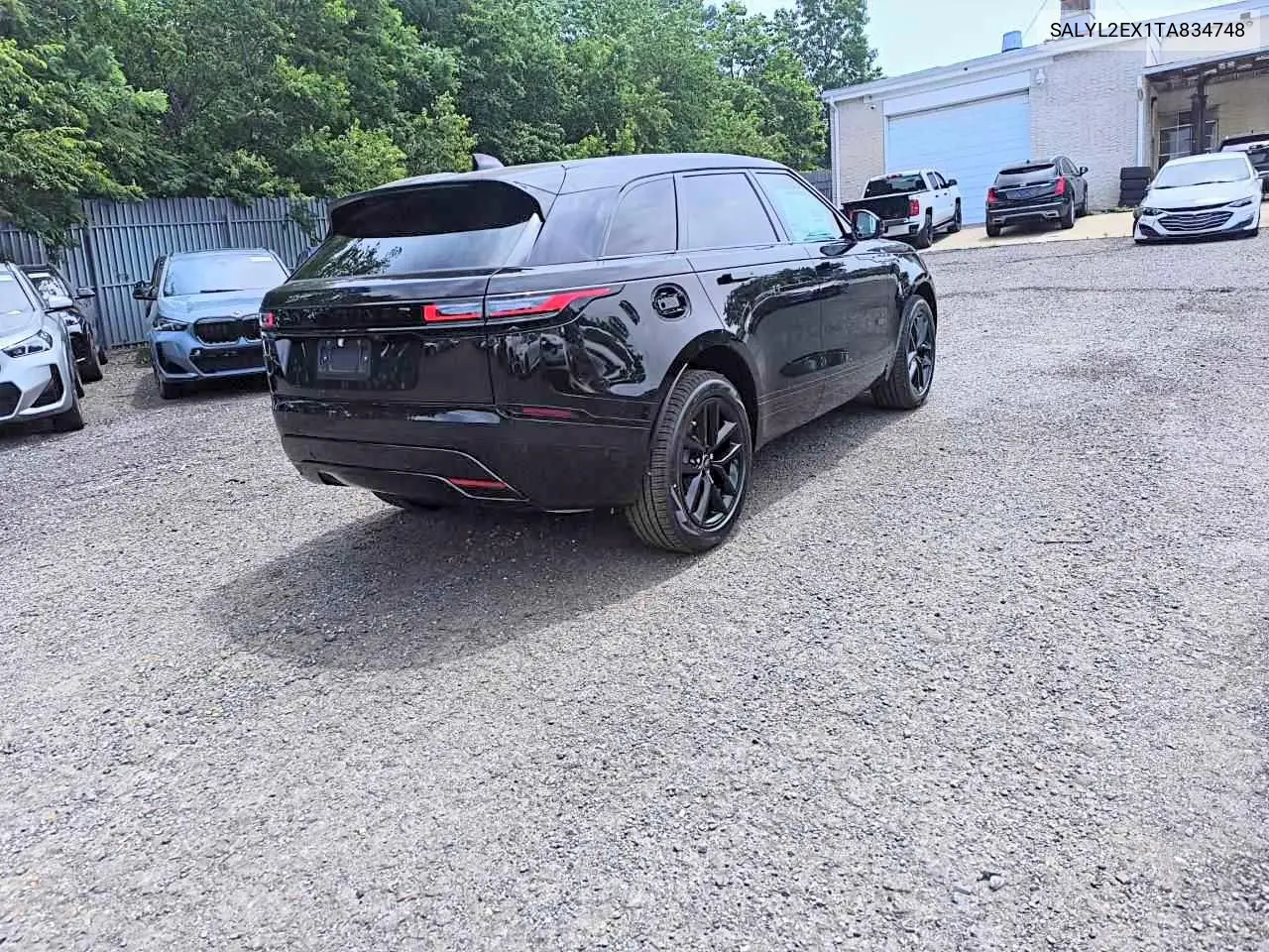 2026 Land Rover Range Rover Velar Dynamic Se VIN: SALYL2EX1TA834748 Lot: 55638096