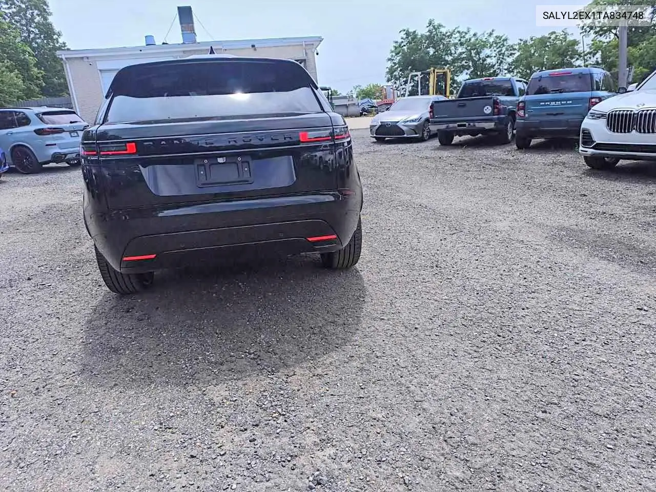 2026 Land Rover Range Rover Velar Dynamic Se VIN: SALYL2EX1TA834748 Lot: 55638096