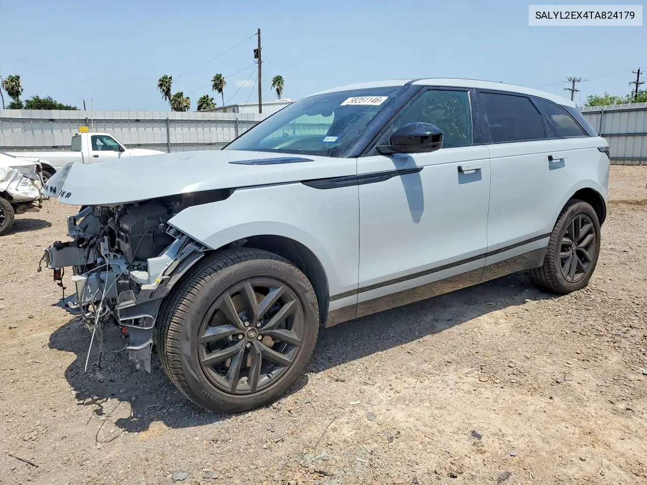 2026 Land Rover Range Rover Velar Dynamic Se VIN: SALYL2EX4TA824179 Lot: 58251146
