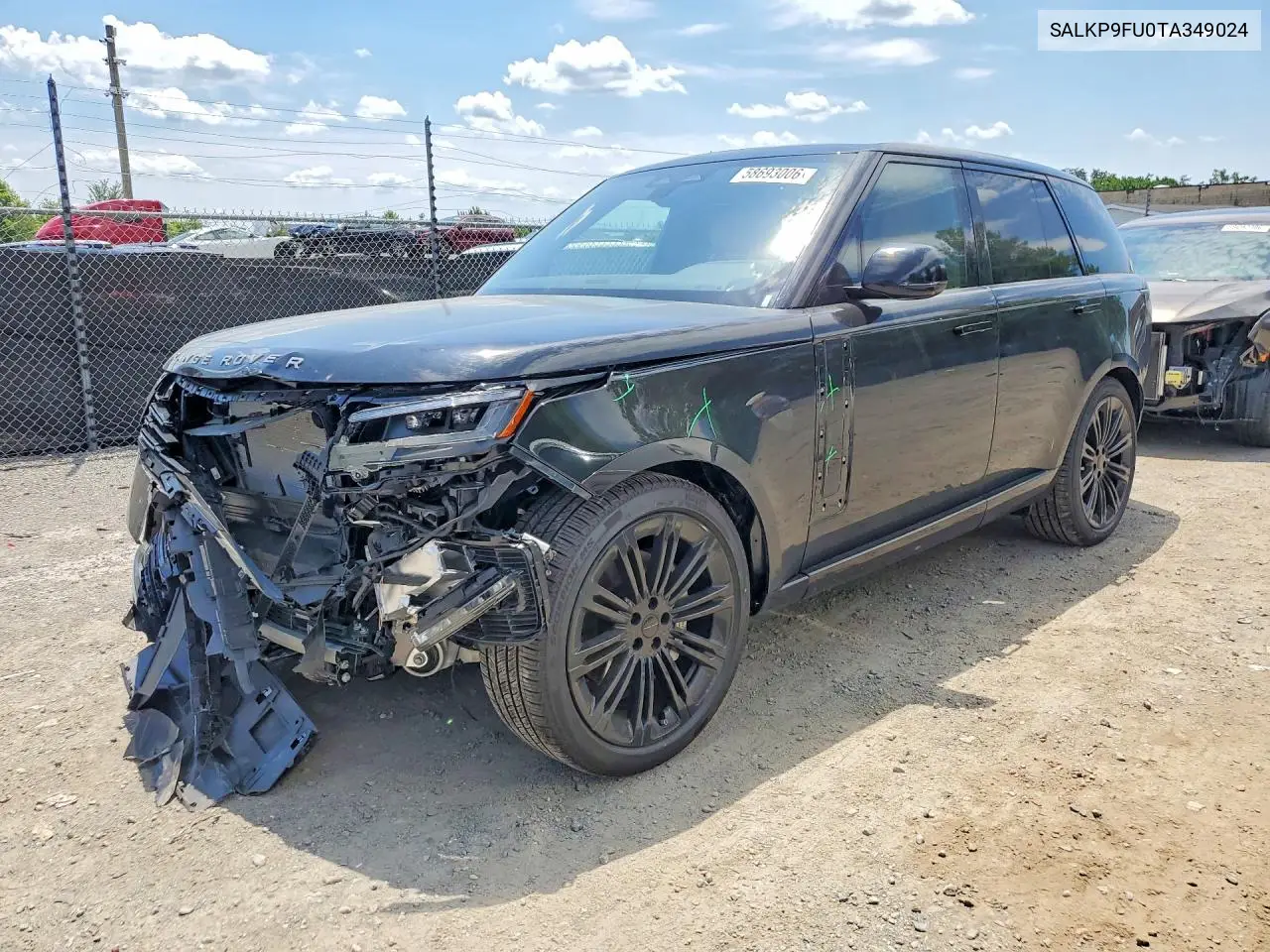 2026 Land Rover Range Rover Se VIN: SALKP9FU0TA349024 Lot: 58693006