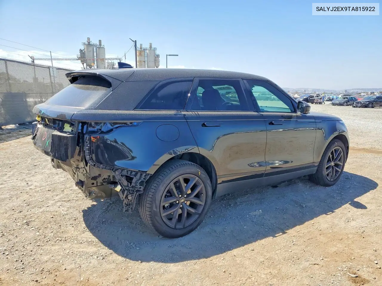 2026 Land Rover Range Rover Velar S VIN: SALYJ2EX9TA815922 Lot: 59136366