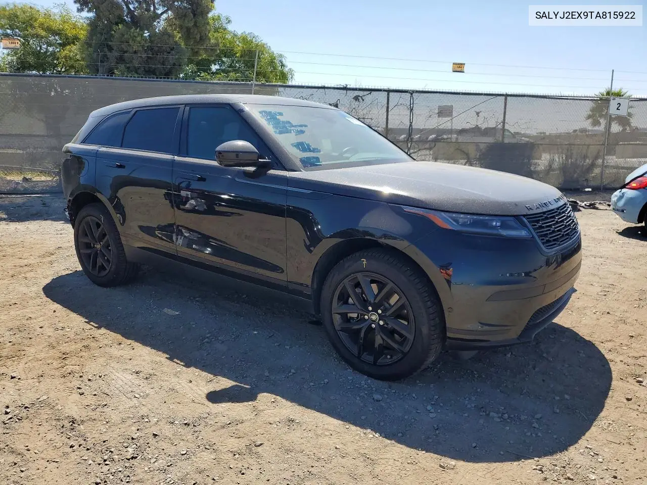 2026 Land Rover Range Rover Velar S VIN: SALYJ2EX9TA815922 Lot: 59136366