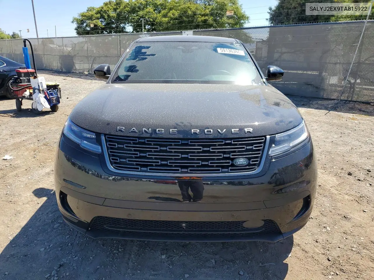 2026 Land Rover Range Rover Velar S VIN: SALYJ2EX9TA815922 Lot: 59136366