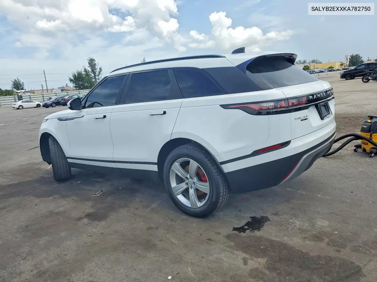 2027 Land Rover Range Rover Velar S VIN: SALYB2EXXKA782750 Lot: 61571976