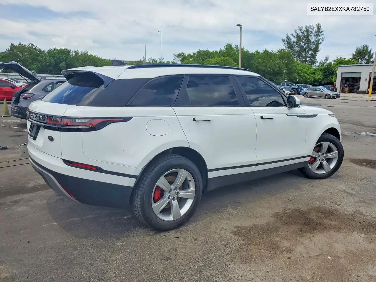 2027 Land Rover Range Rover Velar S VIN: SALYB2EXXKA782750 Lot: 61571976