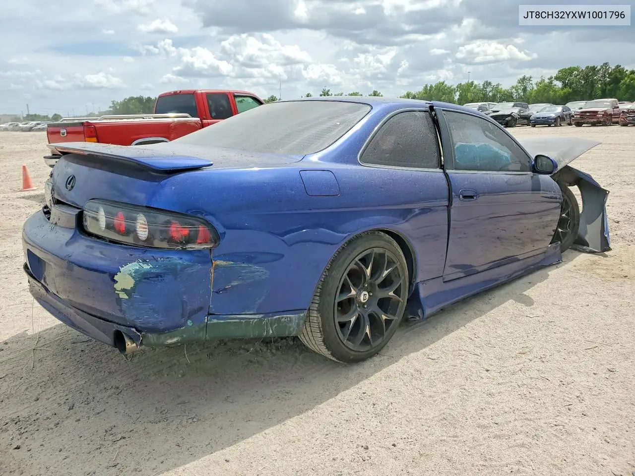 1998 Lexus Sc 400 VIN: JT8CH32YXW1001796 Lot: 55970116