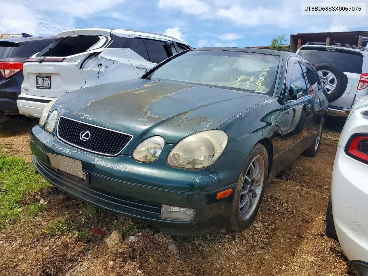 1999 Lexus Gs 300 VIN: JT8BD68S3X0067075 Lot: 52851396