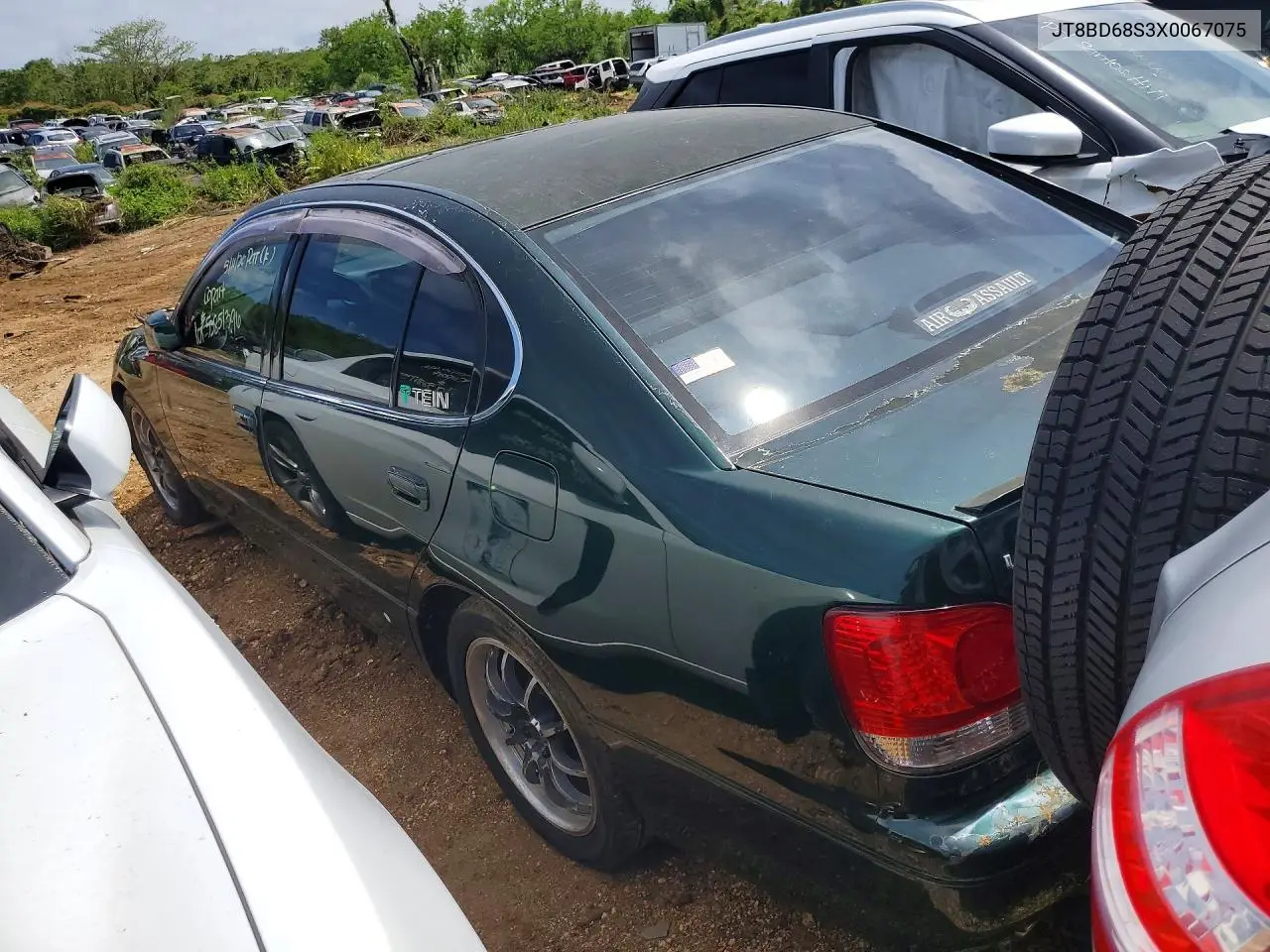 1999 Lexus Gs 300 VIN: JT8BD68S3X0067075 Lot: 52851396