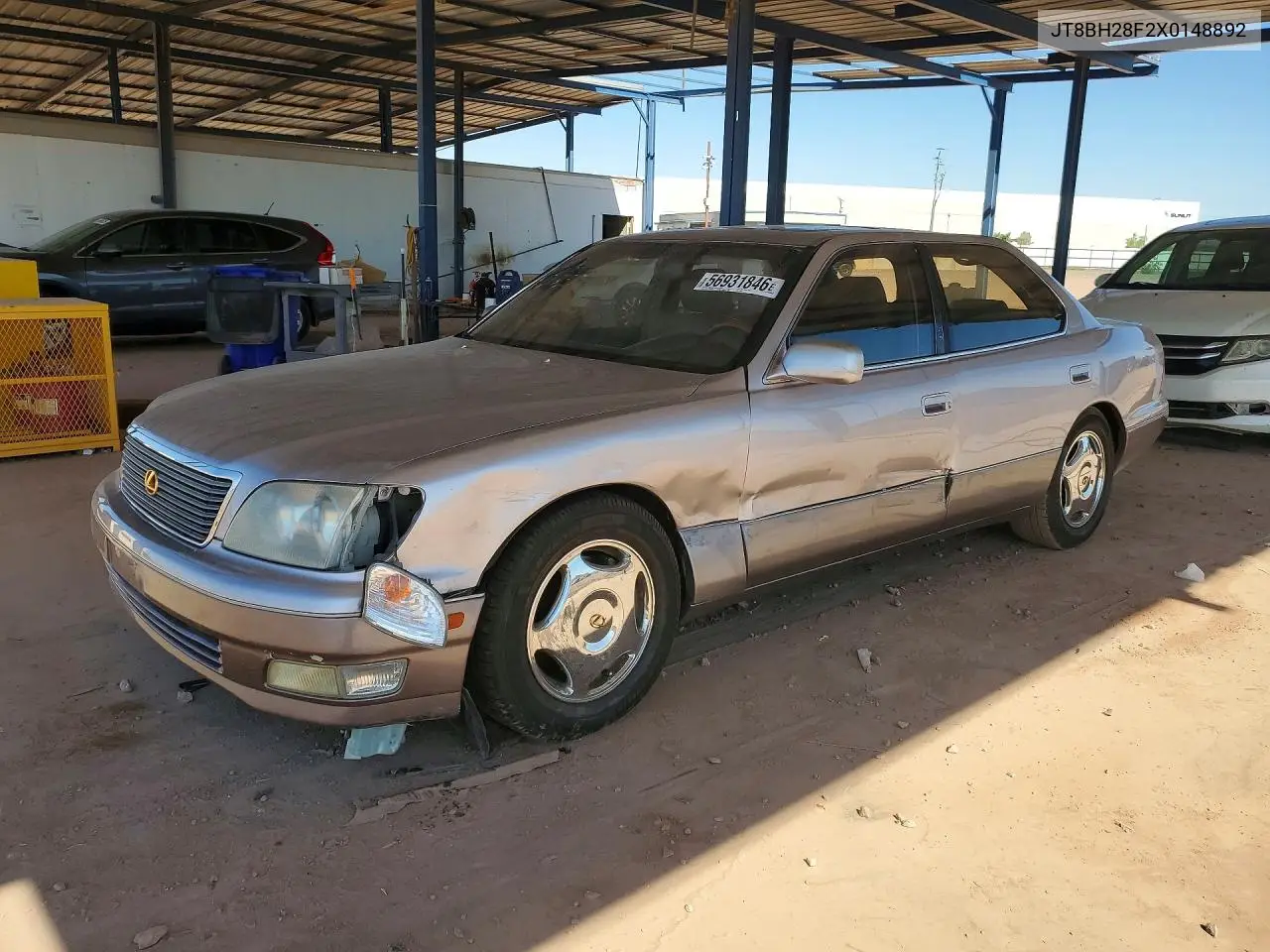 1999 Lexus Ls 400 VIN: JT8BH28F2X0148892 Lot: 56931846