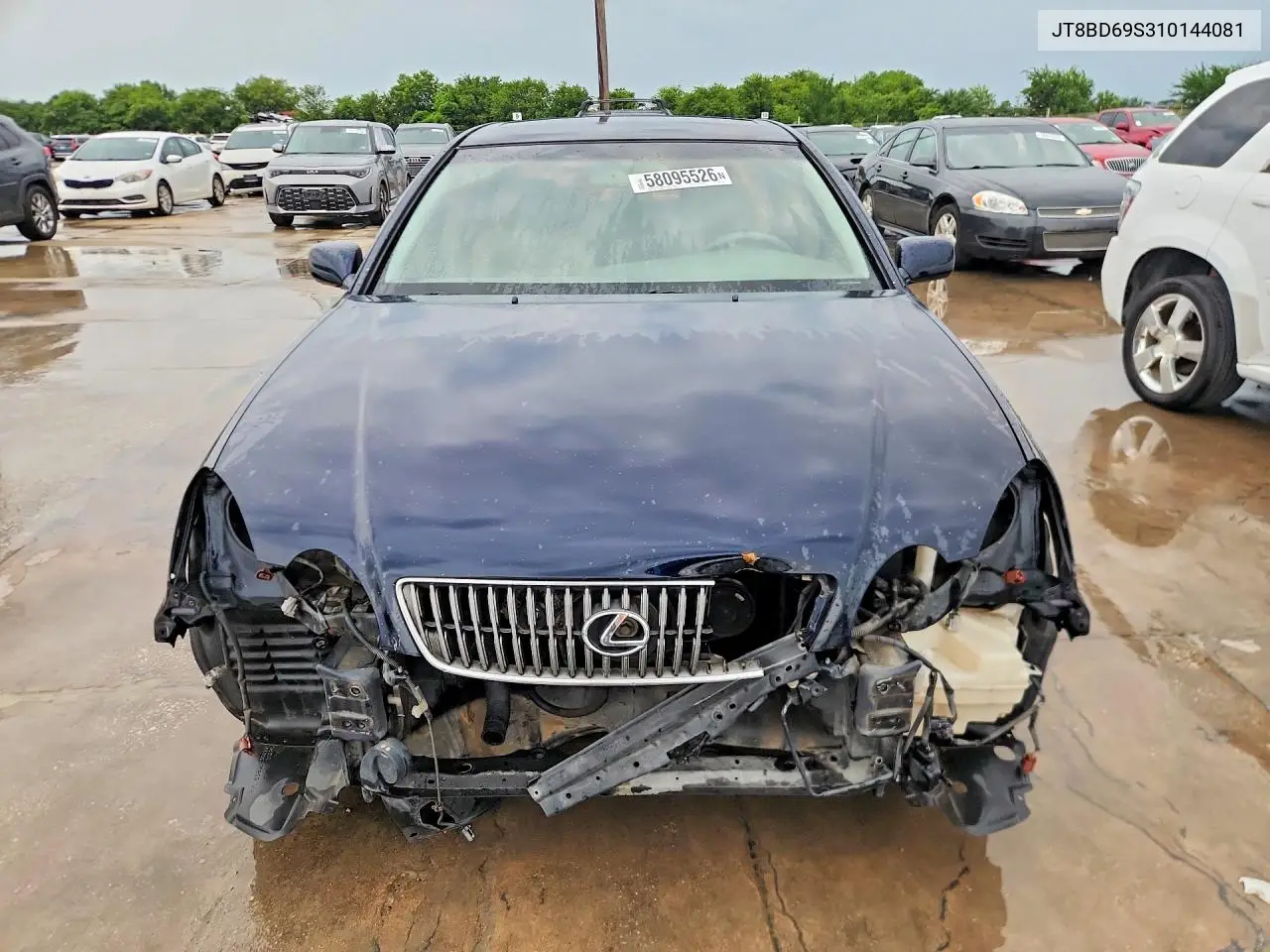 2001 Lexus Gs VIN: JT8BD69S310144081 Lot: 58095526