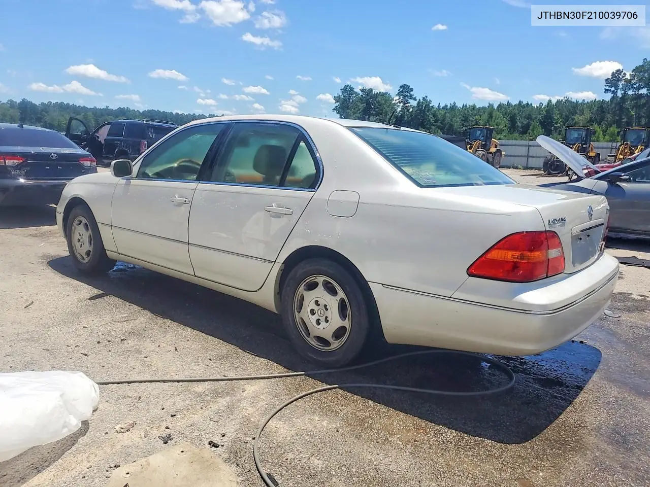 2001 Lexus Ls 430 VIN: JTHBN30F210039706 Lot: 58217386