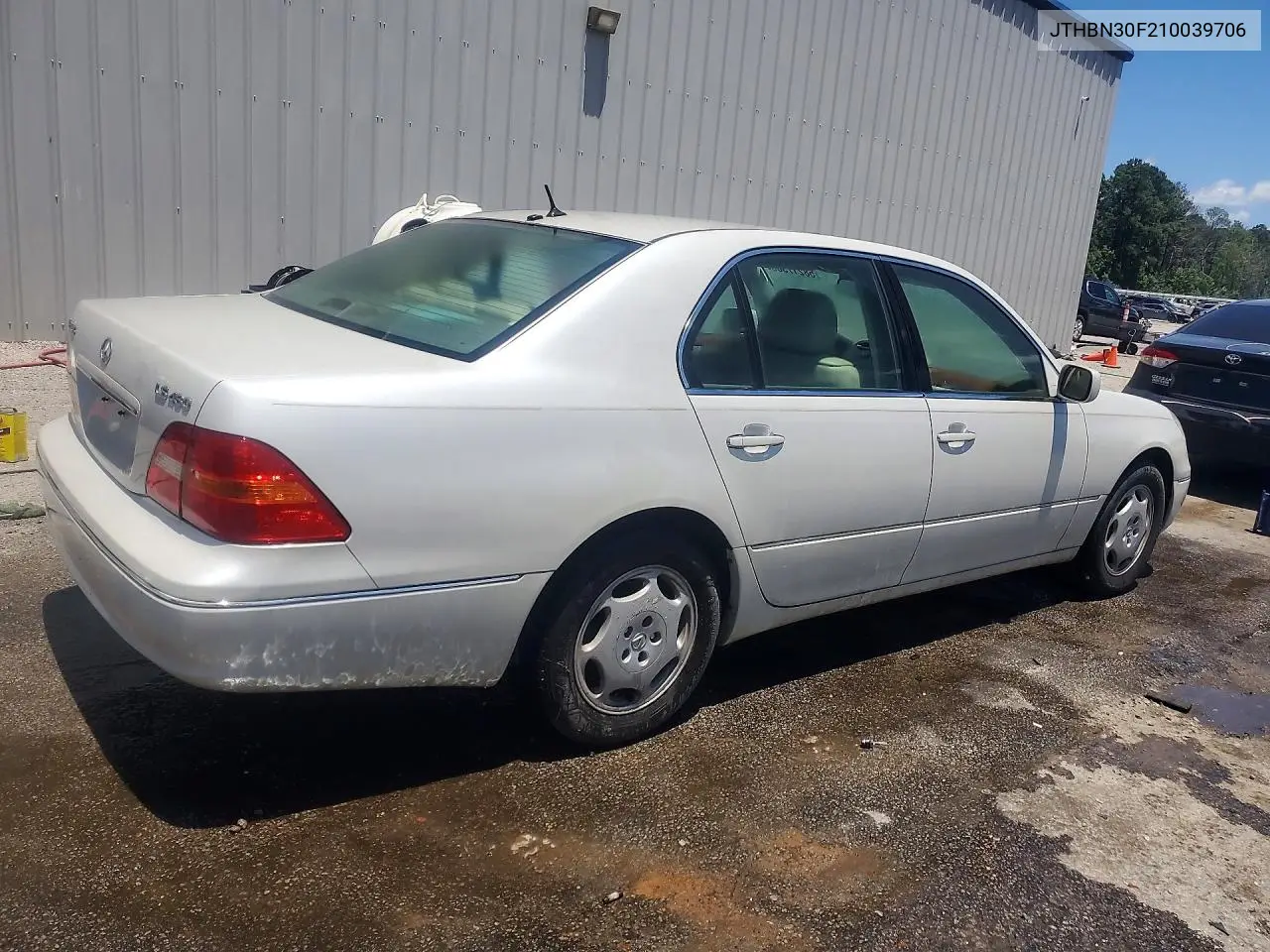 2001 Lexus Ls 430 VIN: JTHBN30F210039706 Lot: 58217386