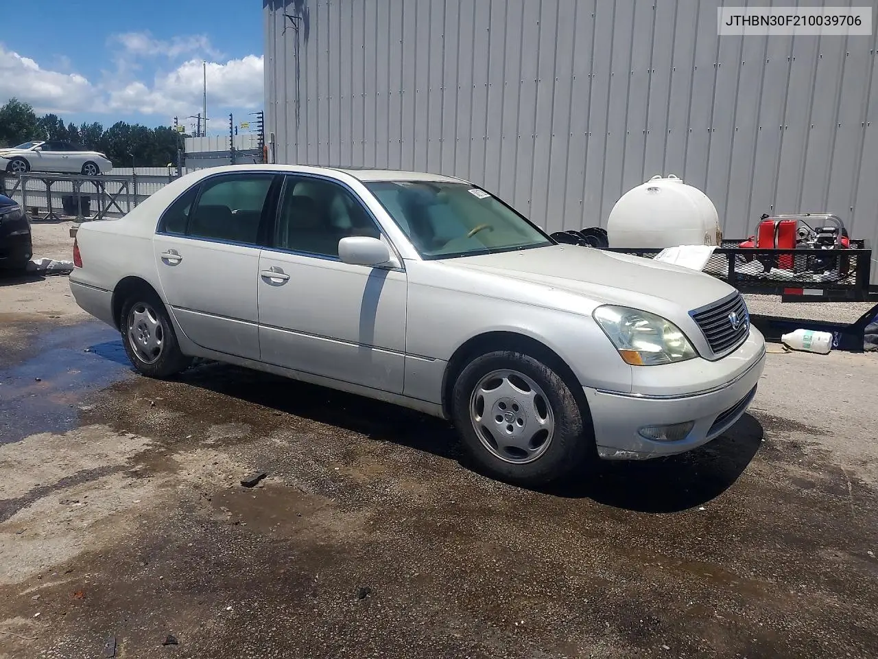 2001 Lexus Ls 430 VIN: JTHBN30F210039706 Lot: 58217386