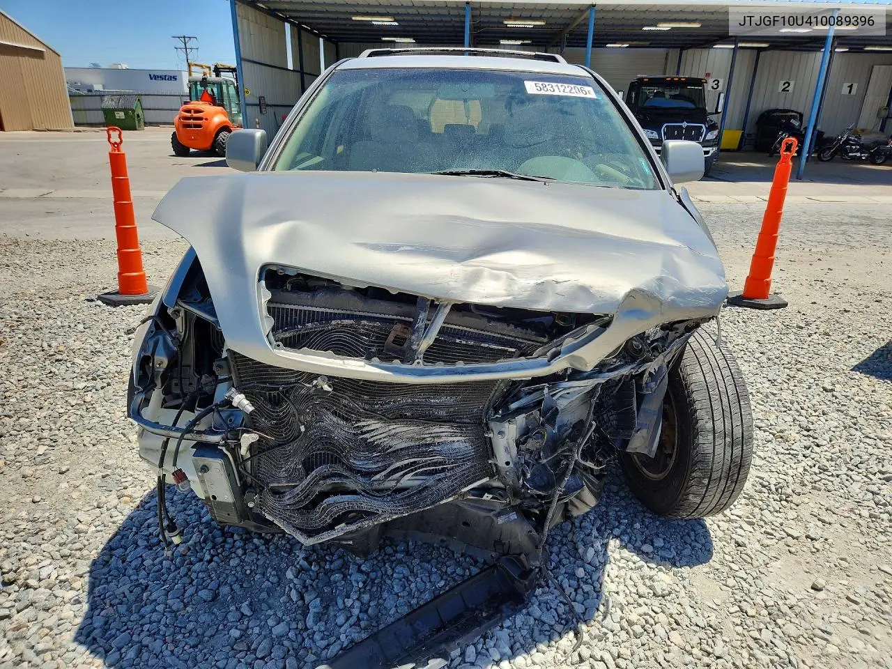 2001 Lexus Rx 300 VIN: JTJGF10U410089396 Lot: 58312206