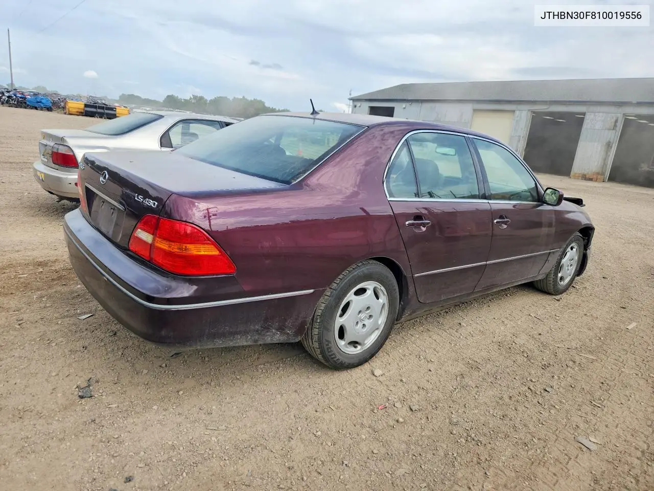 2001 Lexus Ls 430 VIN: JTHBN30F810019556 Lot: 59061016