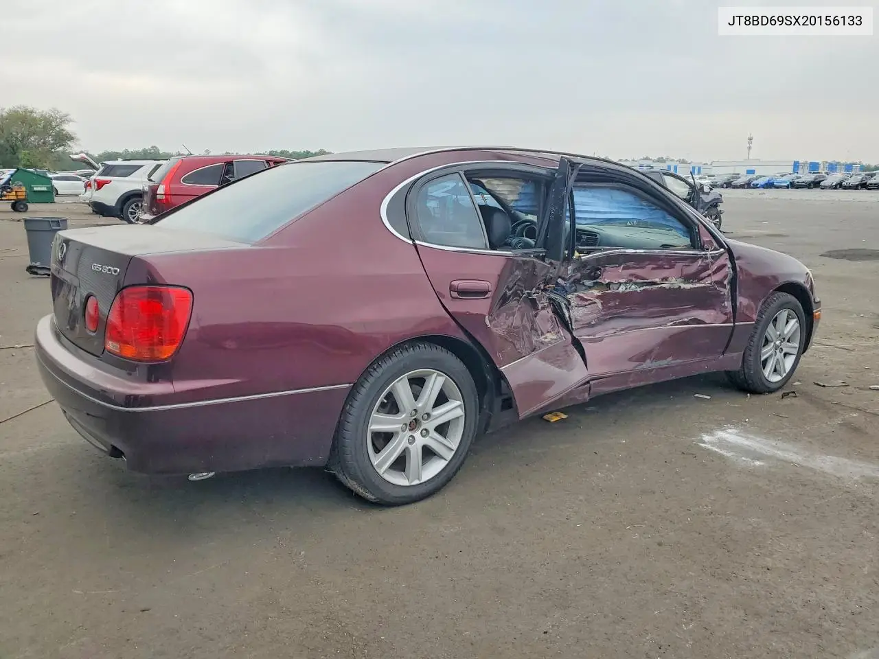 2002 Lexus Gs 300 VIN: JT8BD69SX20156133 Lot: 51988276