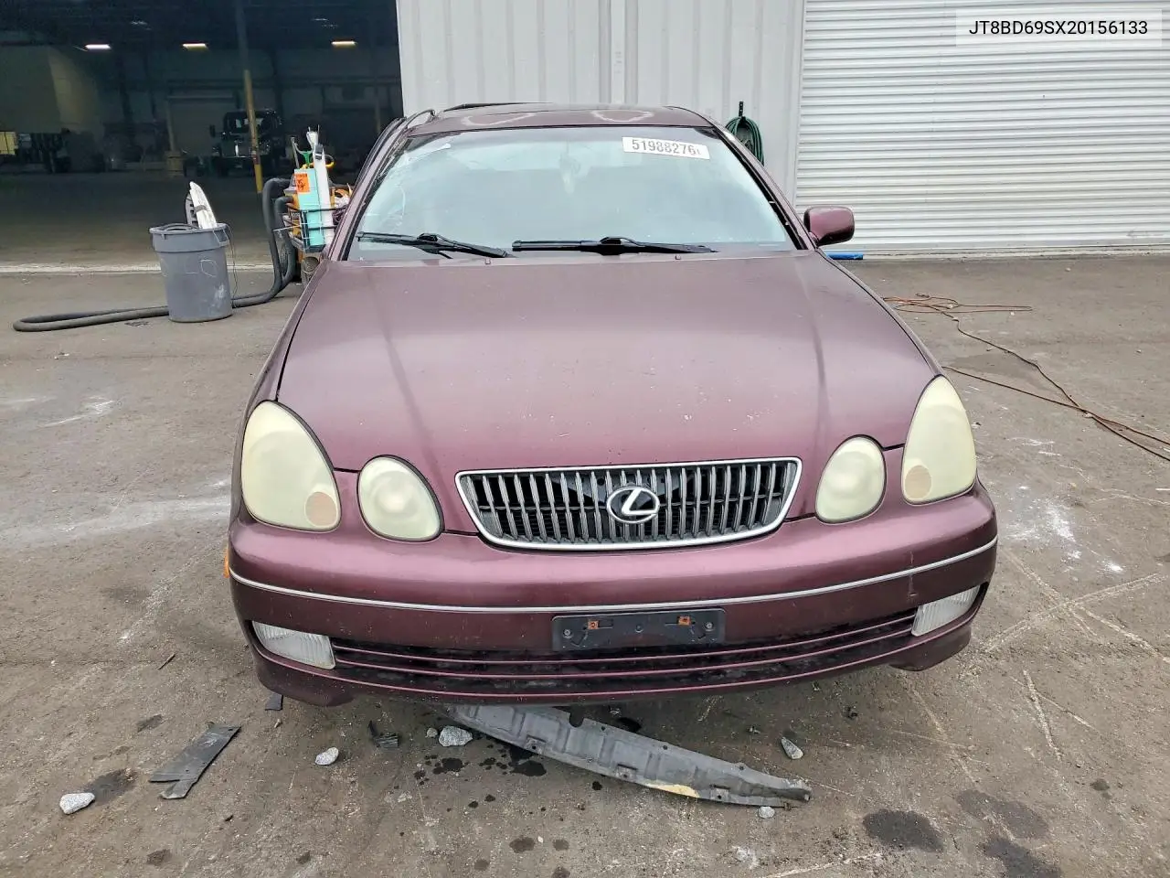 2002 Lexus Gs 300 VIN: JT8BD69SX20156133 Lot: 51988276