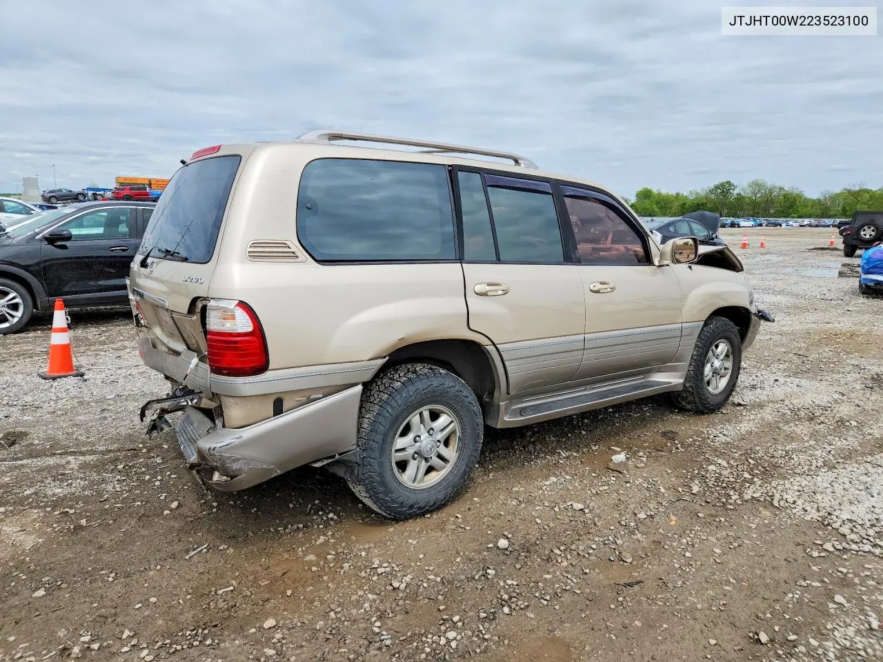 2002 Lexus Lx 470 VIN: JTJHT00W223523100 Lot: 52712996