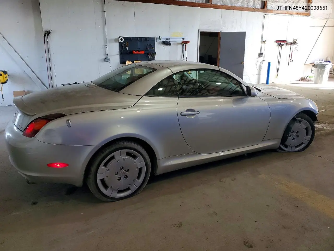 2002 Lexus Sc 430 VIN: JTHFN48Y420008651 Lot: 53754536