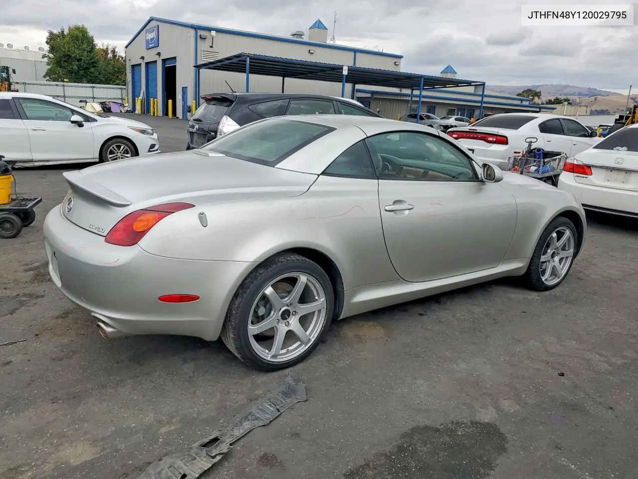2002 Lexus Sc 430 VIN: JTHFN48Y120029795 Lot: 54549086